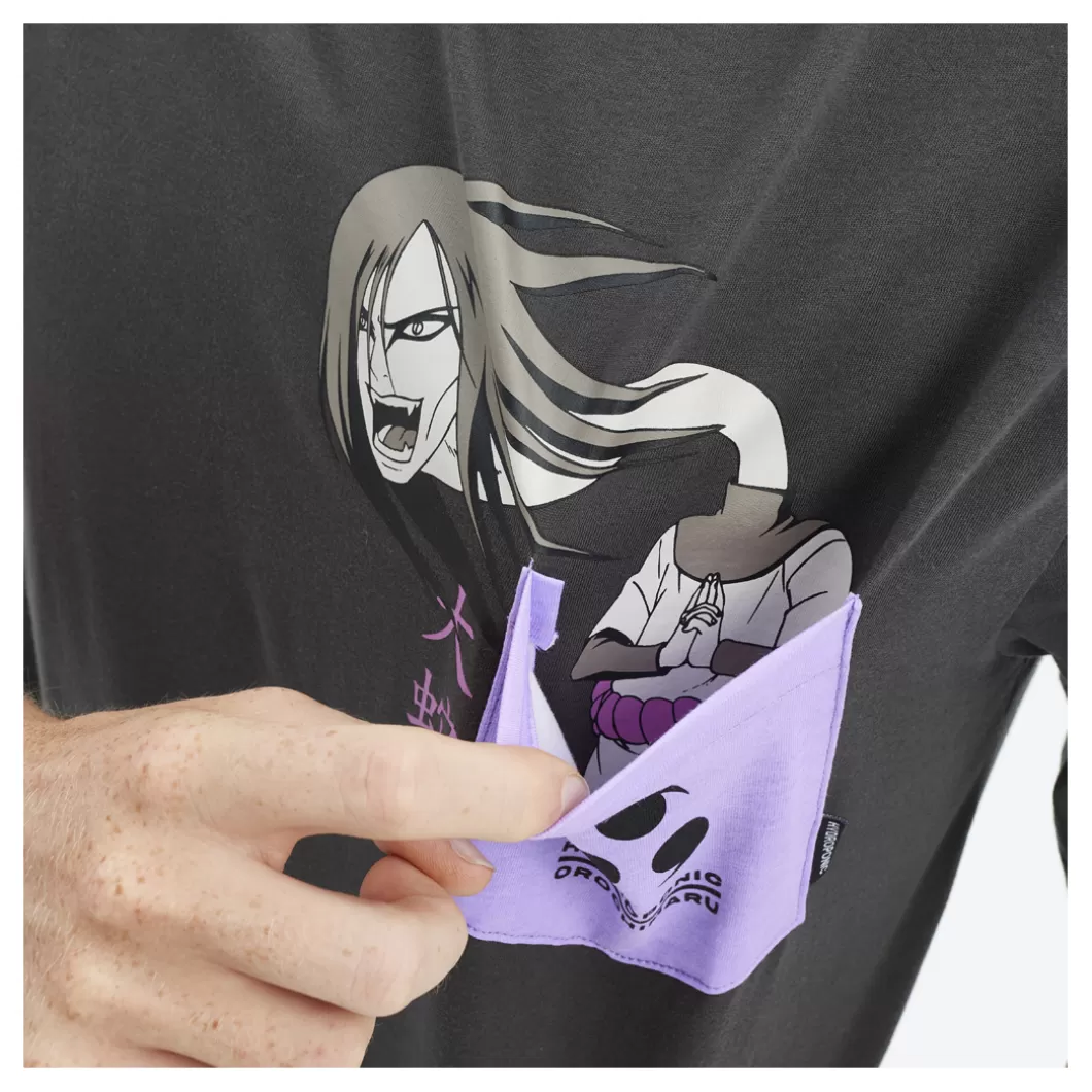 Hydroponic Camisetas Niño | Naruto Colabo>Camiseta Niño NARUTO OROCHIMARU Charcoal