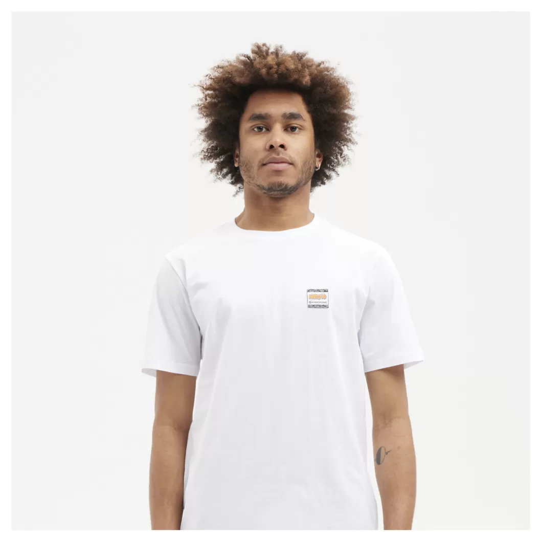 Hydroponic Naruto Colabo | Camisetas Niño>Camiseta Niño NARUTO TYPE White