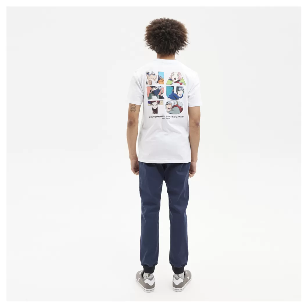 Hydroponic Naruto Colabo | Camisetas Niño>Camiseta Niño NARUTO TYPE White
