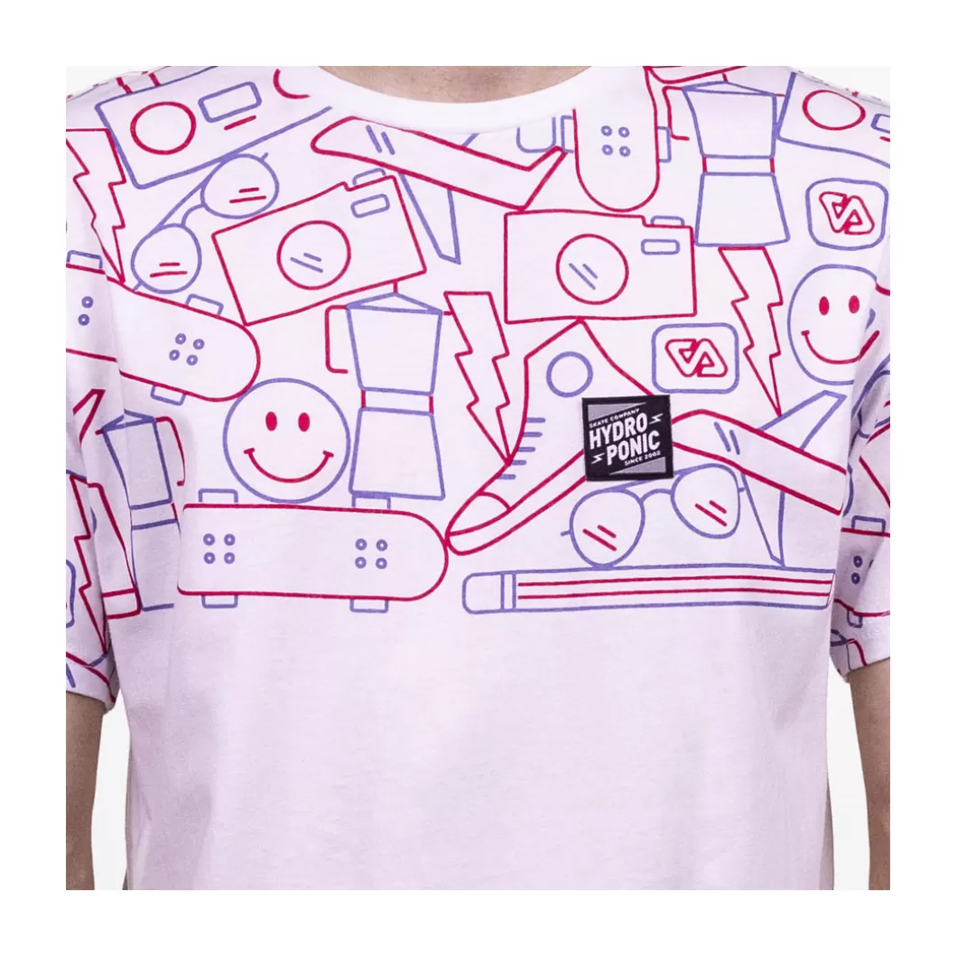 Hydroponic Camisetas Niño>Camiseta Niño SMILE White