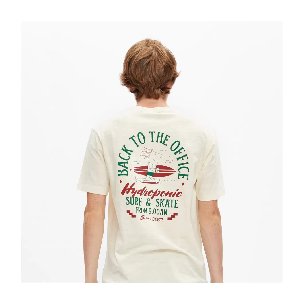 Hydroponic Camisetas>Camiseta OFFICE Cream