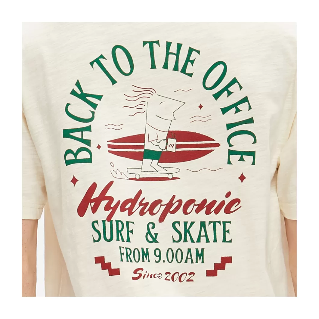 Hydroponic Camisetas>Camiseta OFFICE Cream
