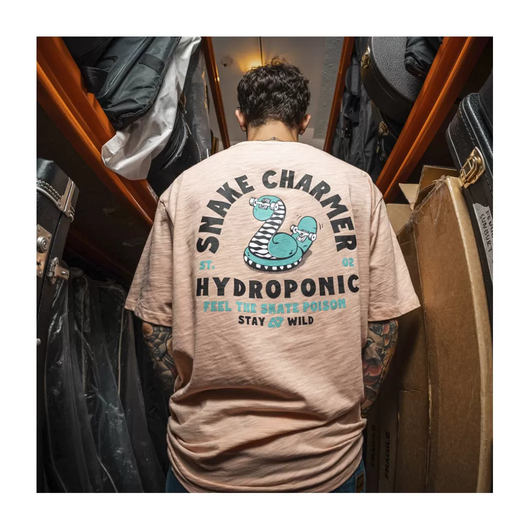 Hydroponic Camisetas>Camiseta SNAKE Rose Cloud