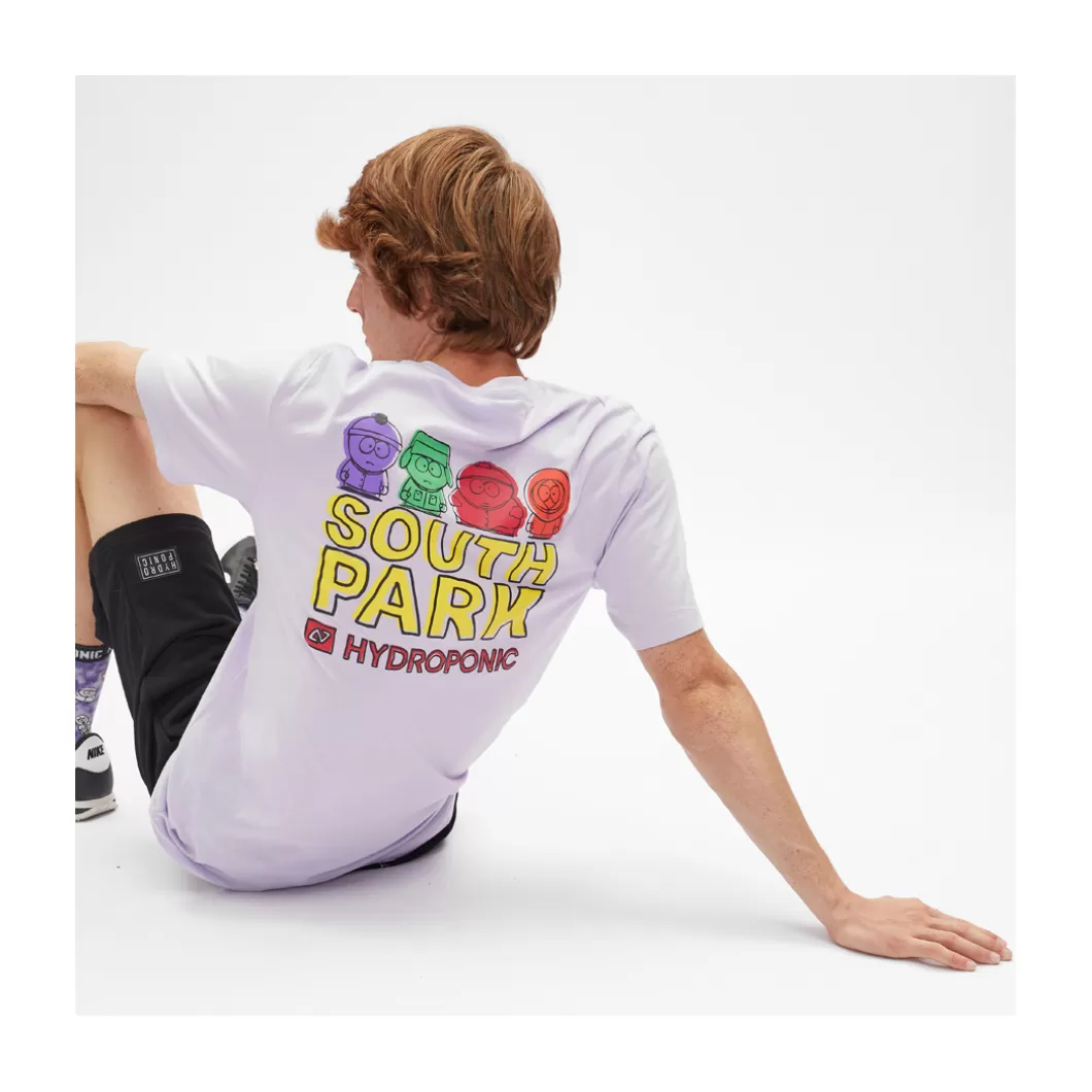 Hydroponic South Park Colabo | Outlet Ropa>Camiseta SOUTH PARK COLORS Lavender