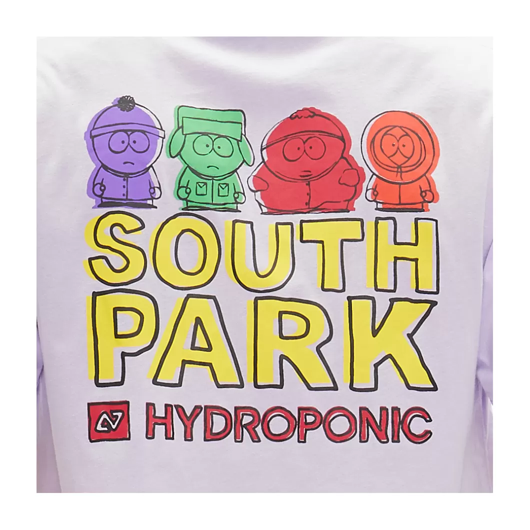 Hydroponic South Park Colabo | Outlet Ropa>Camiseta SOUTH PARK COLORS Lavender