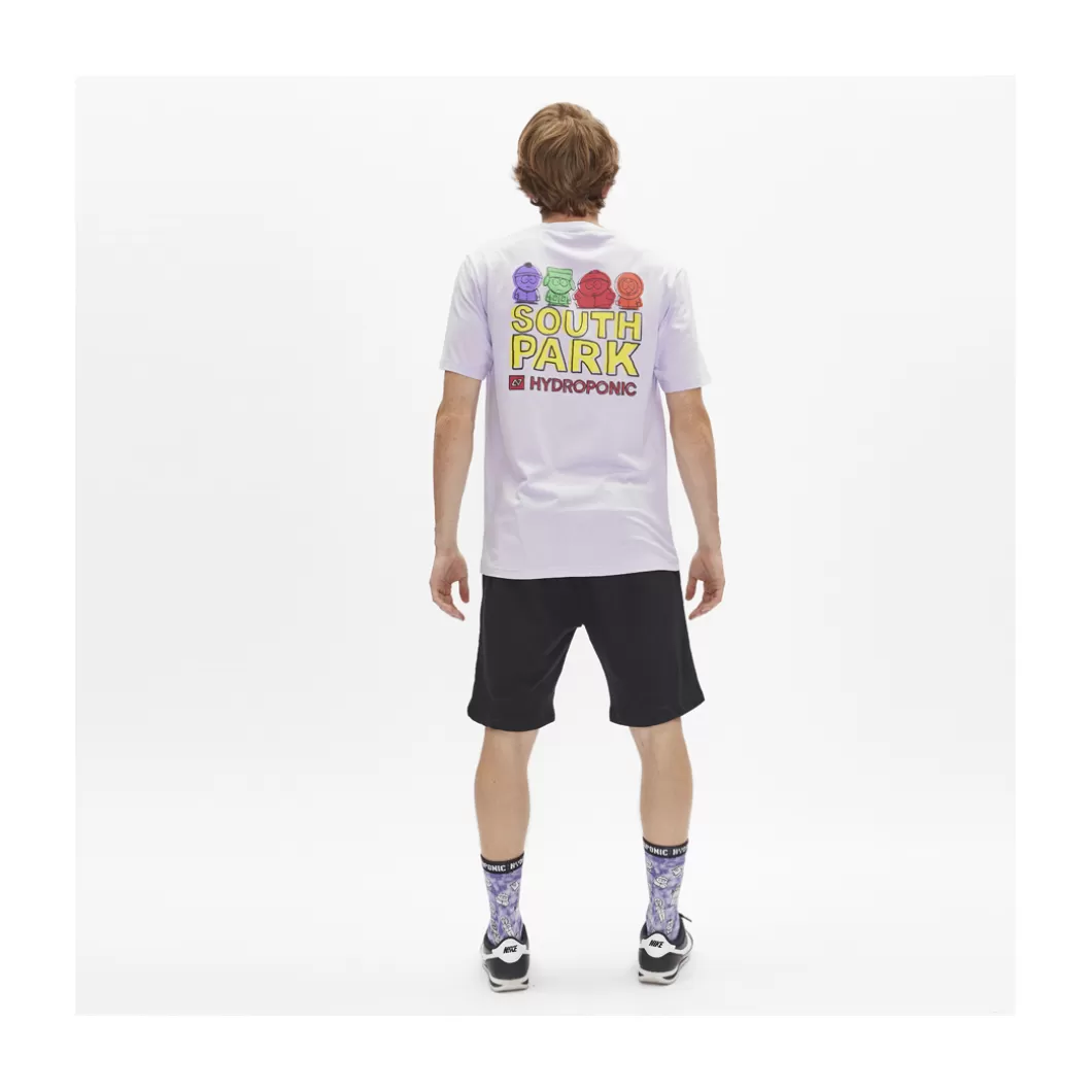 Hydroponic South Park Colabo | Outlet Ropa>Camiseta SOUTH PARK COLORS Lavender