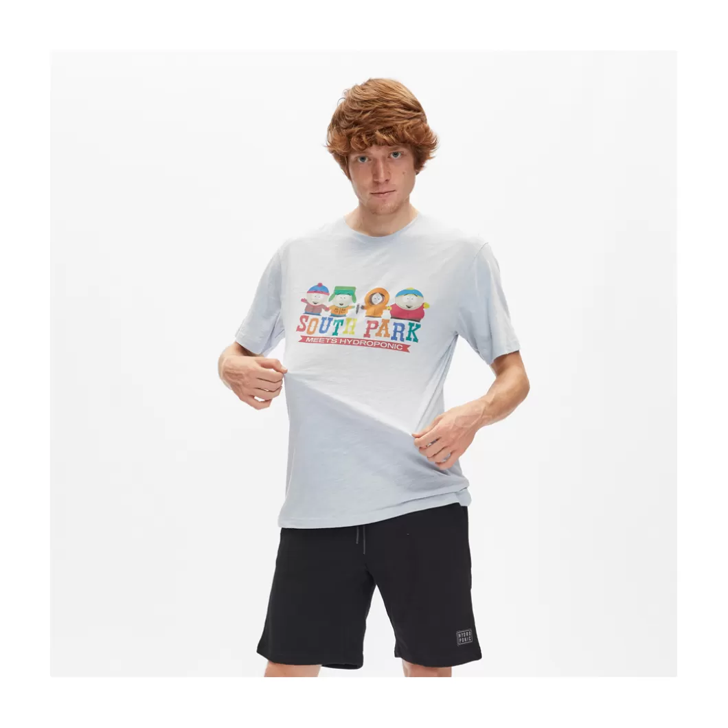 Hydroponic South Park Colabo | Outlet Ropa>Camiseta SOUTH PARK CREW Blue Fog