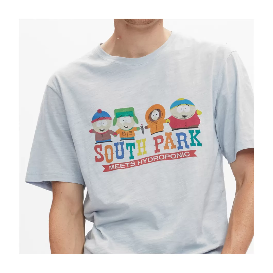 Hydroponic South Park Colabo | Outlet Ropa>Camiseta SOUTH PARK CREW Blue Fog