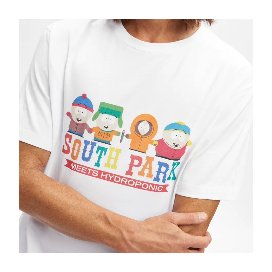 Hydroponic South Park Colabo | Outlet Ropa>Camiseta SOUTH PARK CREW White