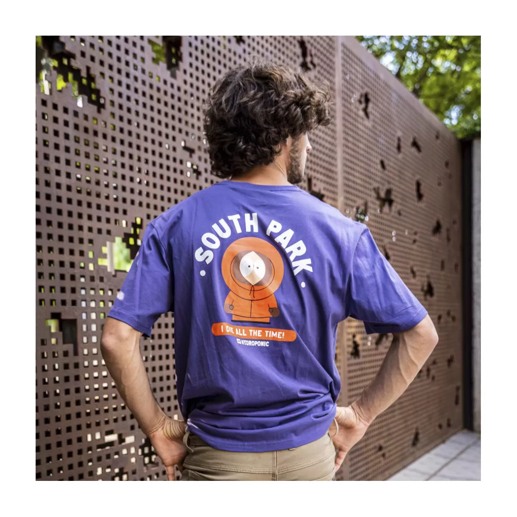 Hydroponic South Park Colabo | Outlet Ropa>Camiseta SOUTH PARK KENNY Blue Violet
