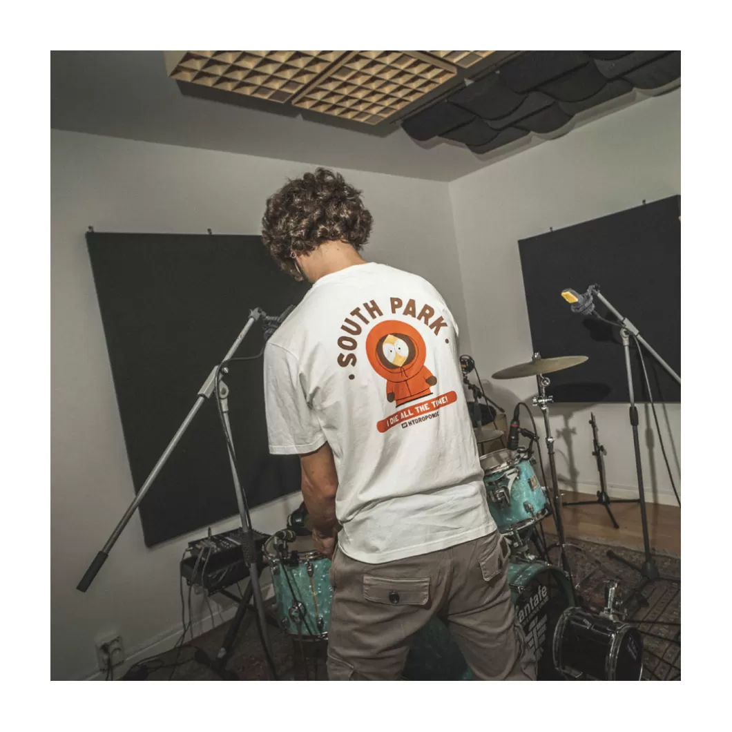 Hydroponic Outlet Ropa | Camisetas>Camiseta SOUTH PARK KENNY White
