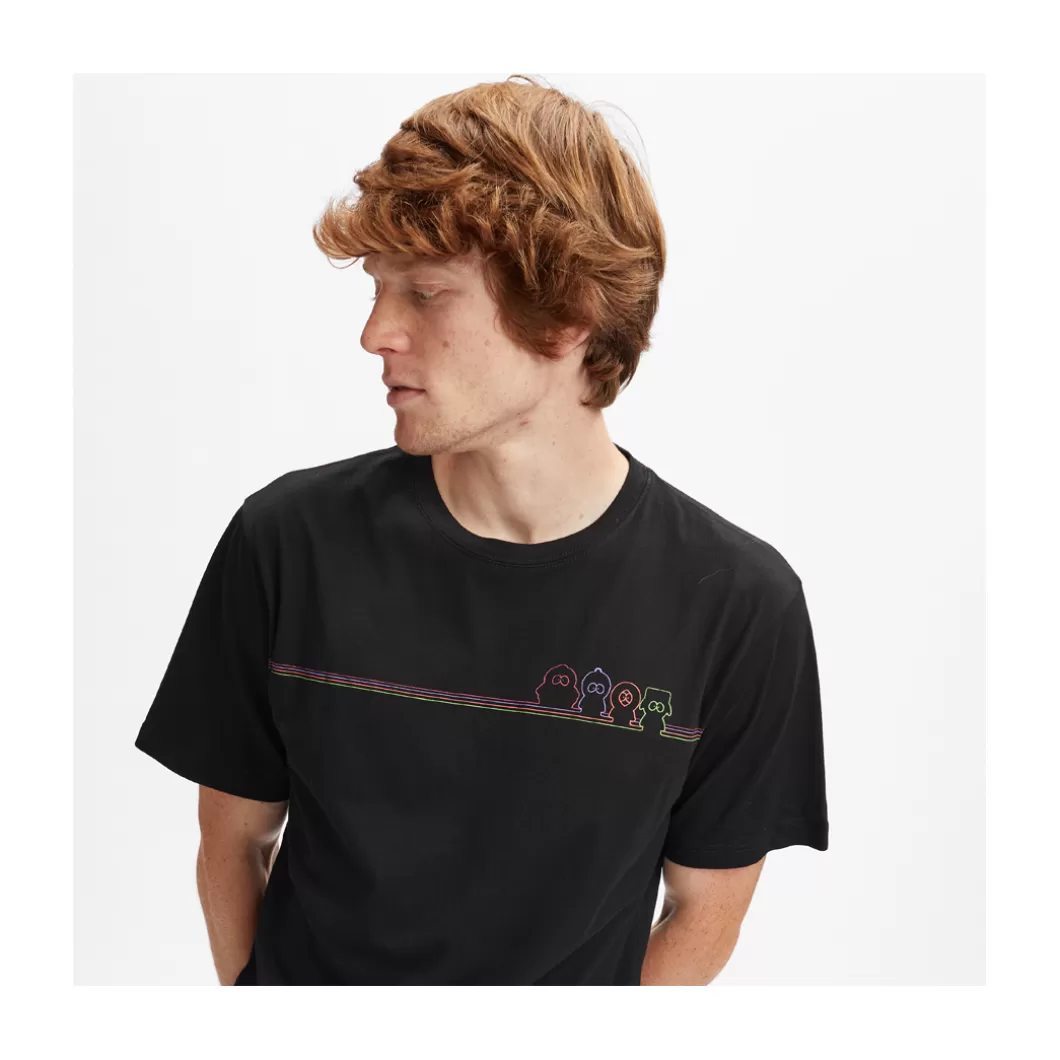 Hydroponic South Park Colabo | Outlet Ropa>Camiseta SOUTH PARK OUTLINE Black