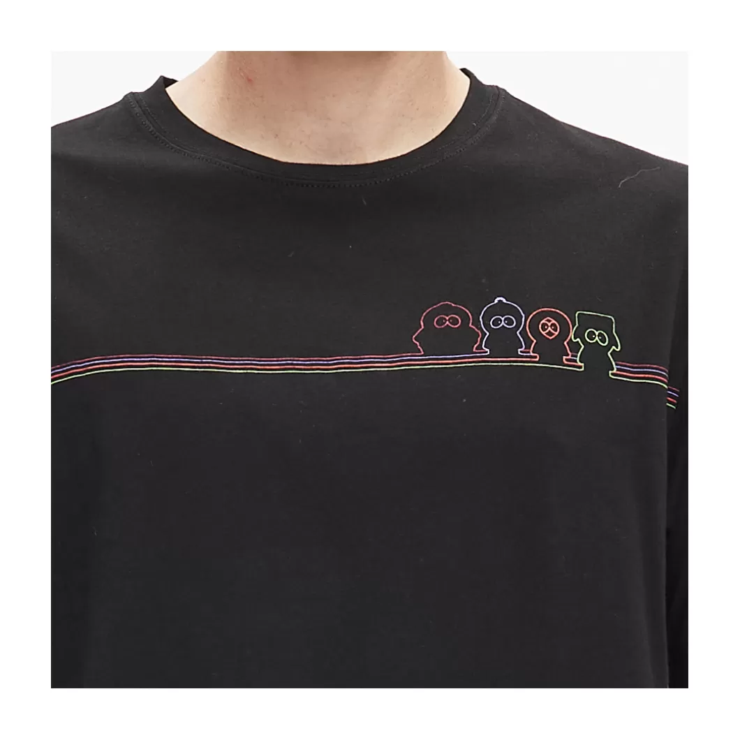 Hydroponic South Park Colabo | Outlet Ropa>Camiseta SOUTH PARK OUTLINE Black