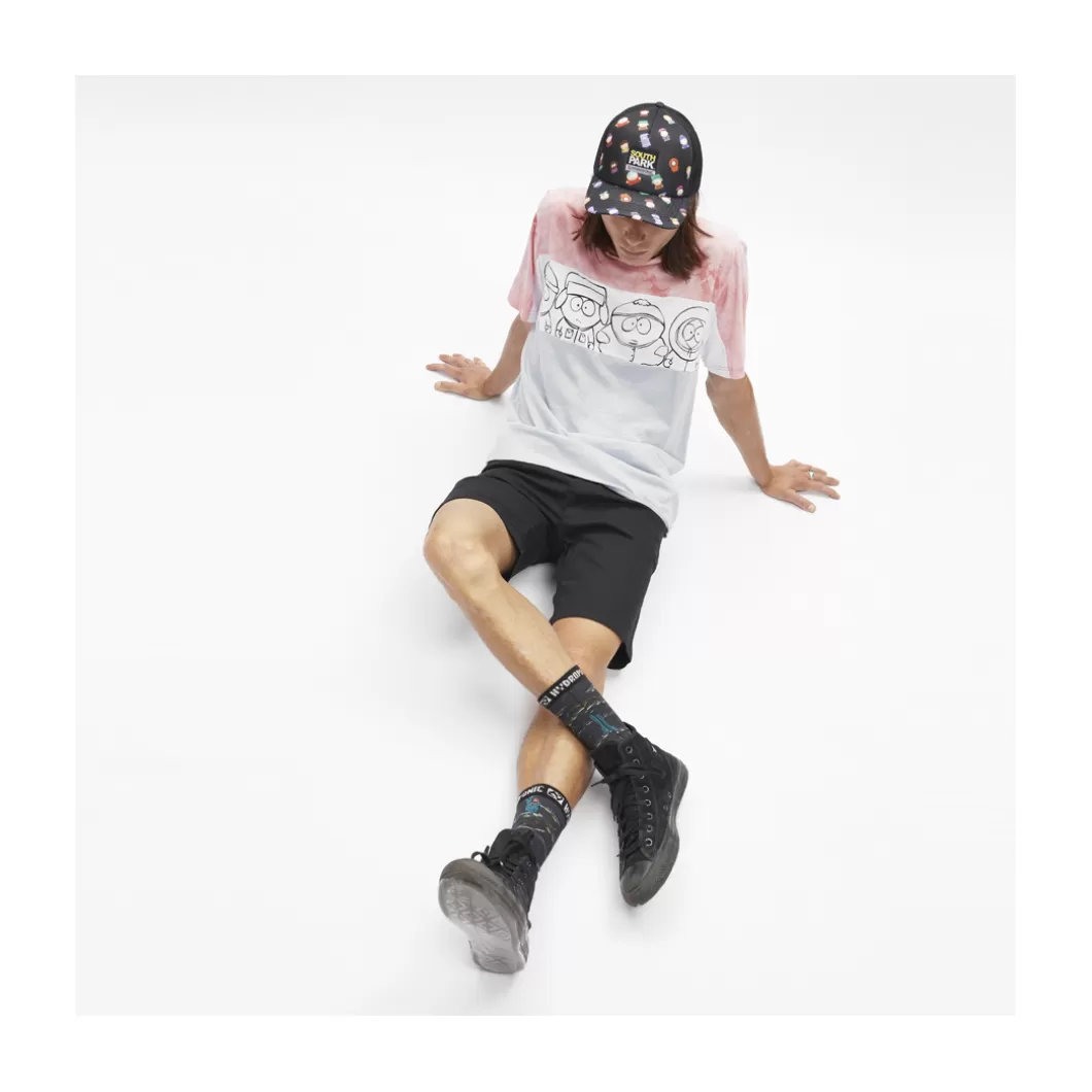 Hydroponic South Park Colabo | Outlet Ropa>Camiseta SOUTH PARK SLOT Tie Dye Pink / White / Blue