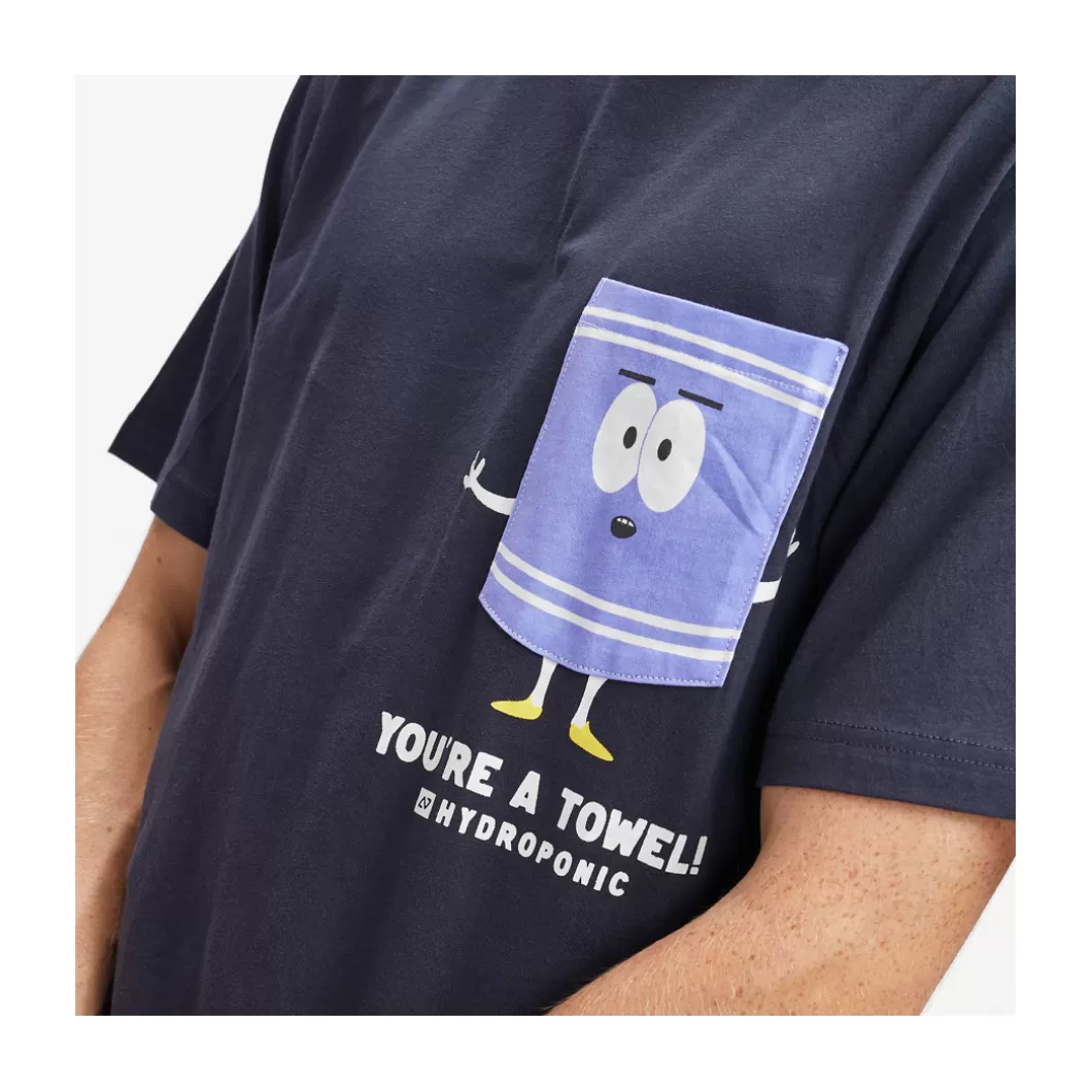 Hydroponic South Park Colabo | Outlet Ropa>Camiseta SOUTH PARK TOWELIE Navy