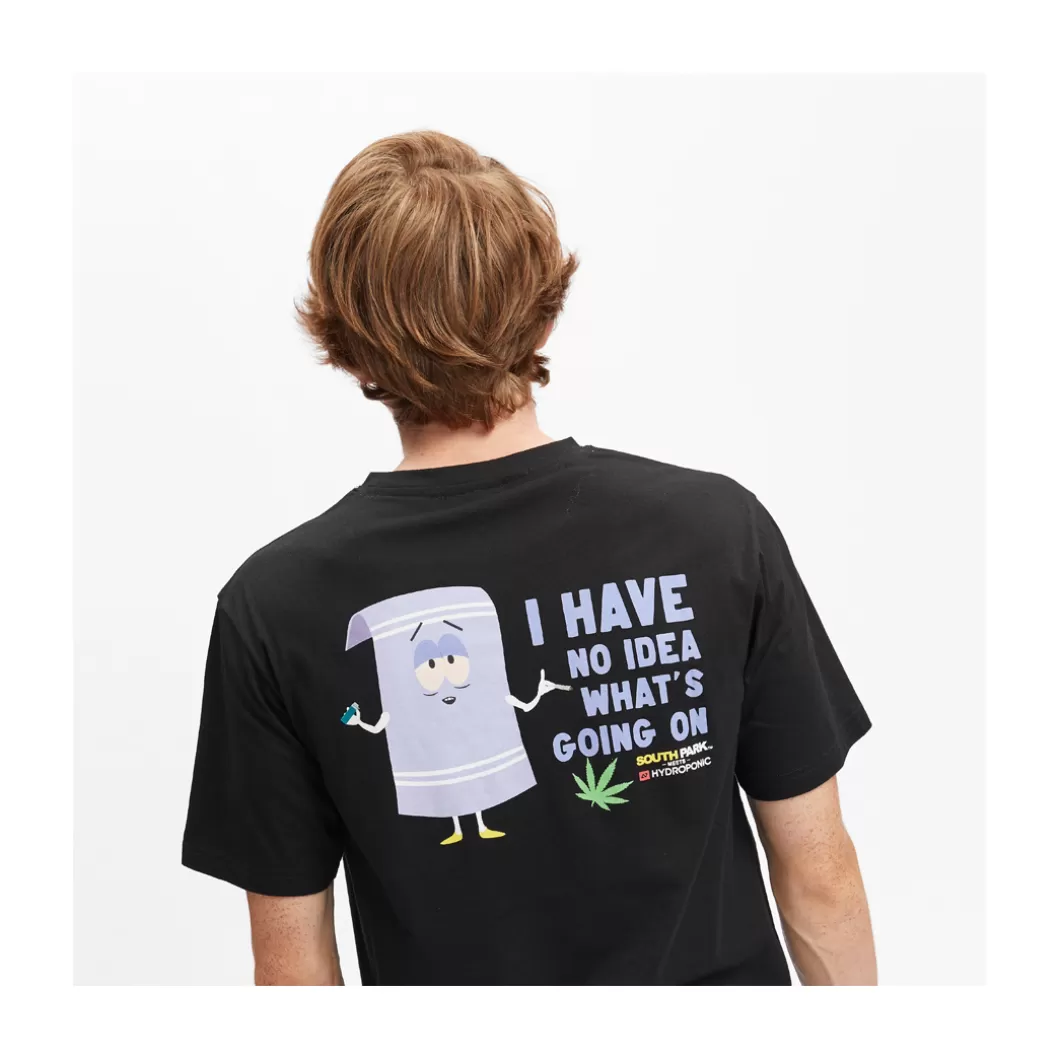Hydroponic South Park Colabo | Outlet Ropa>Camiseta SOUTH PARK TOWELIE WEED Black