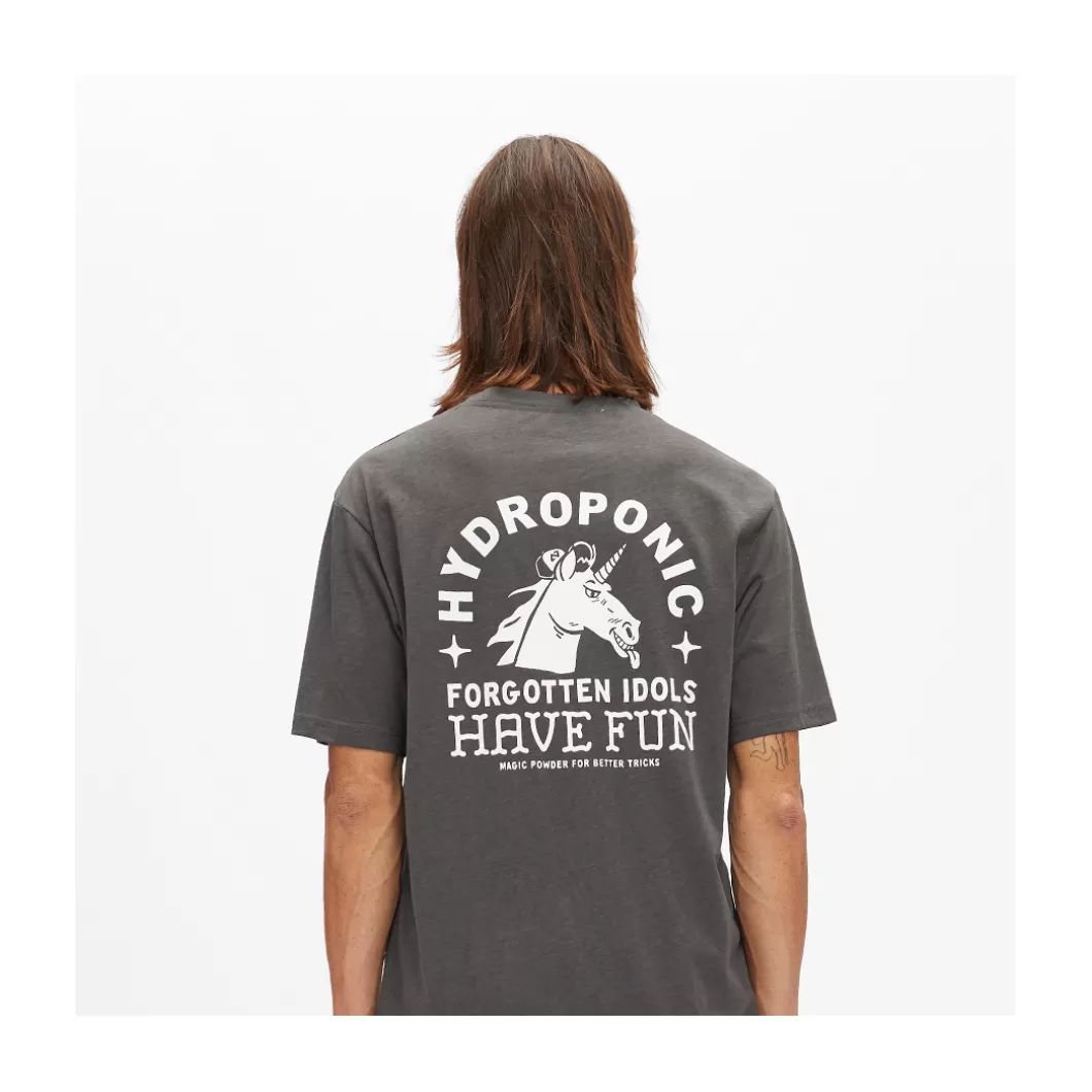 Hydroponic Outlet Ropa | Camisetas>Camiseta UNICORN Used Charcoal