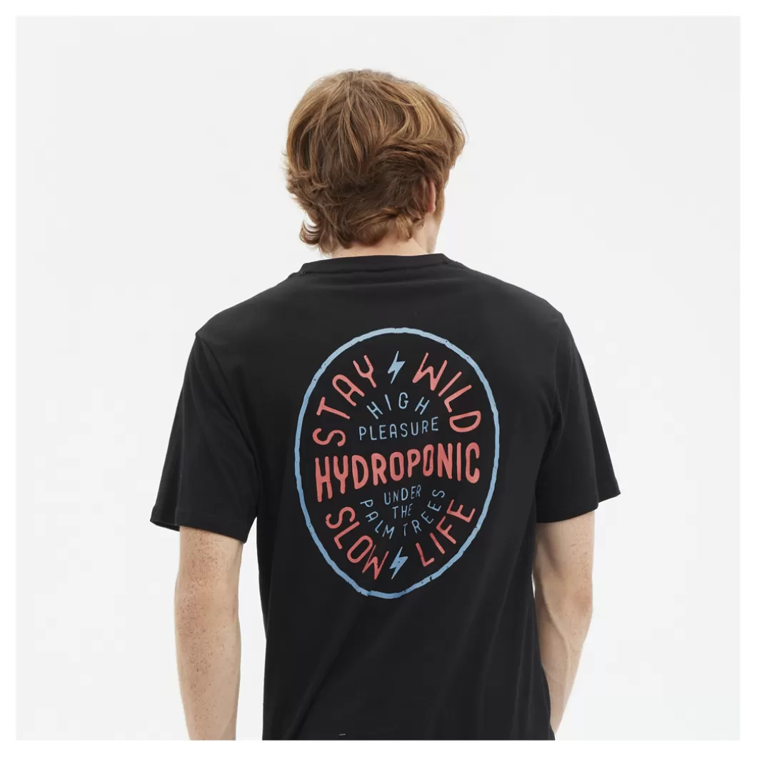 Hydroponic Camisetas>Camiseta WILD Black
