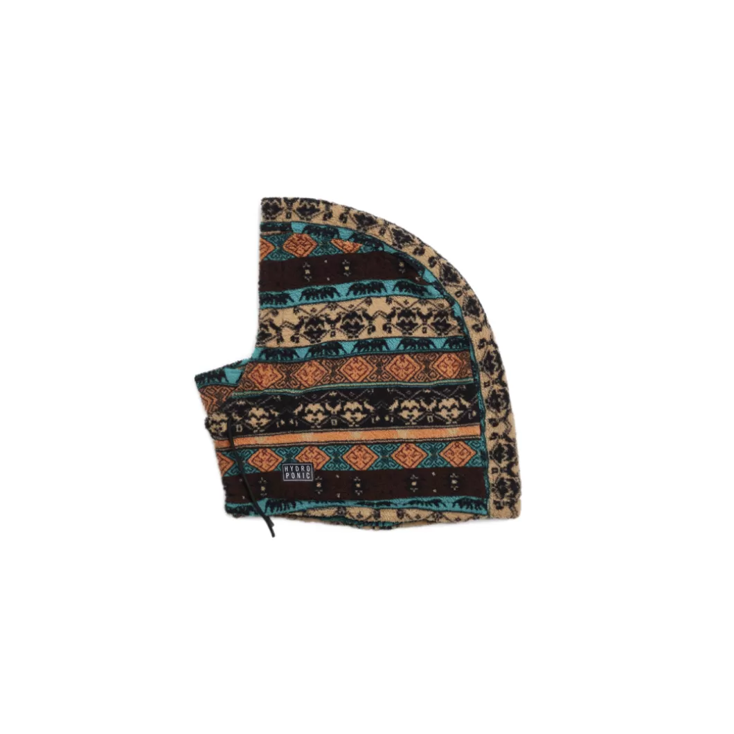 Hydroponic Gorros De Invierno>Capucha De Nieve DENVER Brown Turquoise