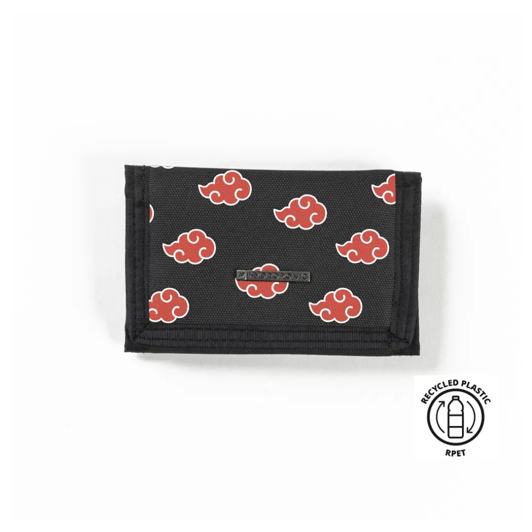 Hydroponic Carteras | Naruto Colabo>Cartera BRIDGE NARUTO Black Clouds