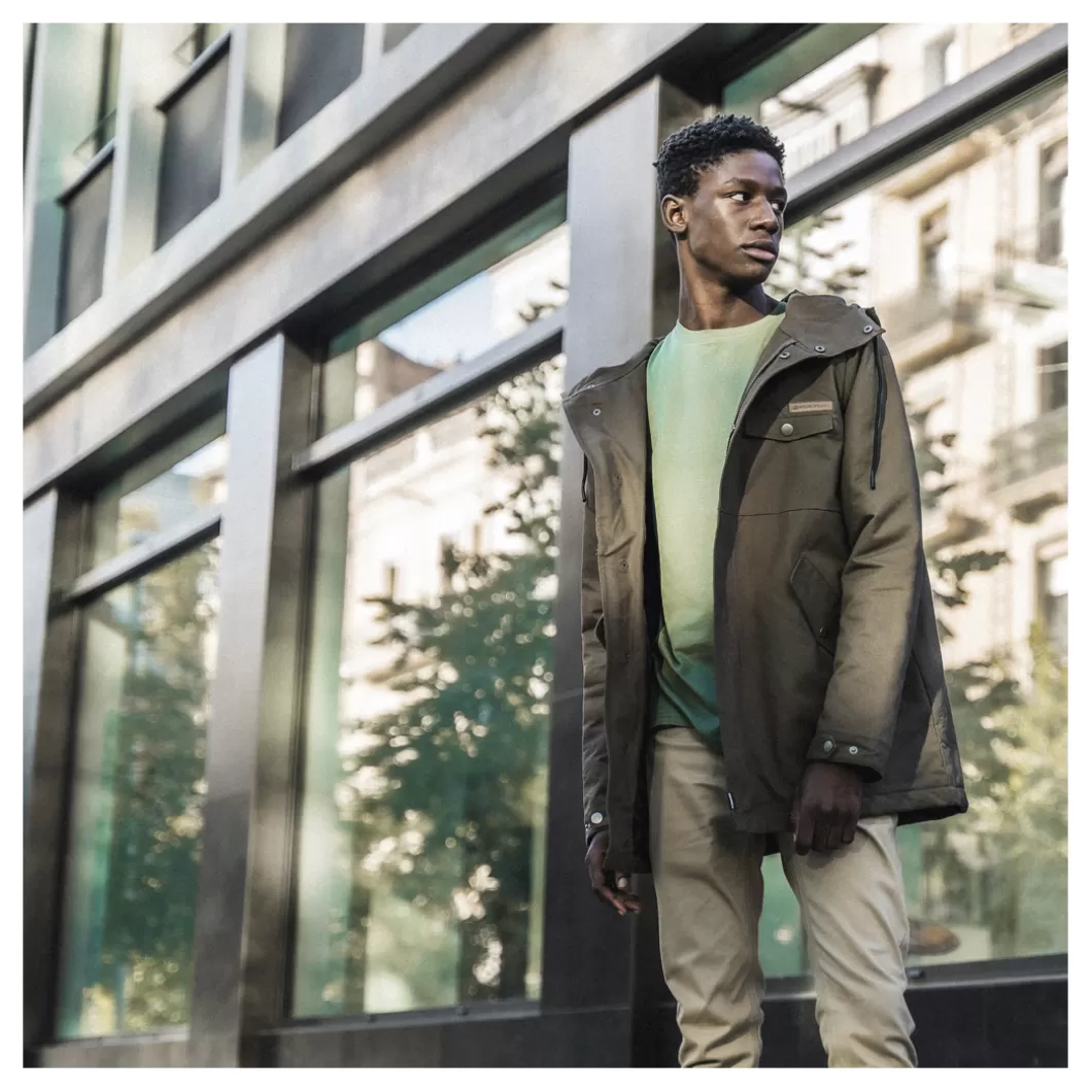 Hydroponic Chaquetas>Chaqueta ROCKFORD Grey Green