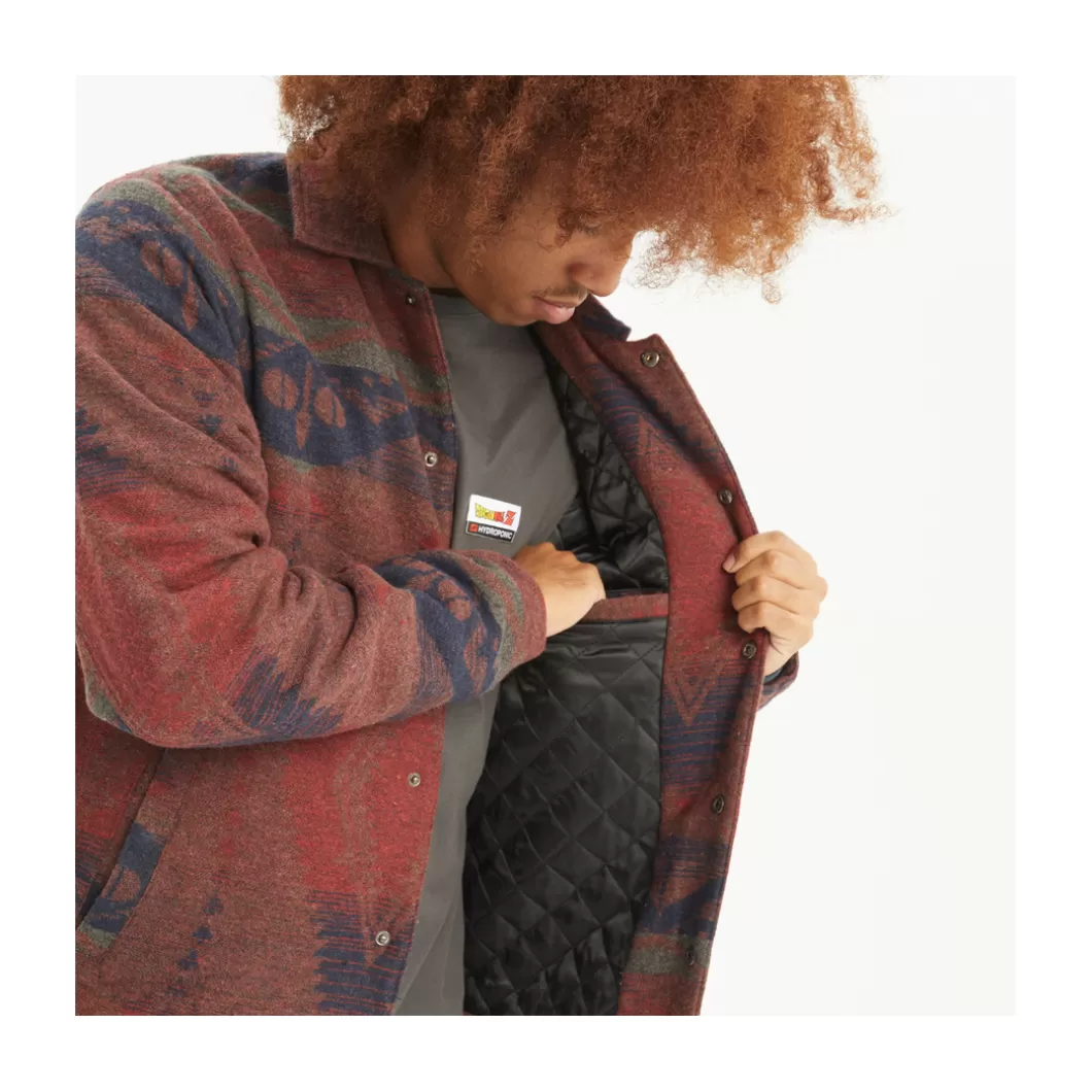 Hydroponic Chaquetas>Chaqueta TIMBER Navy Orange Navajo