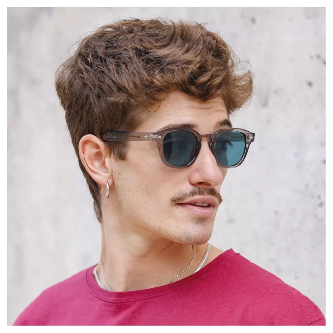Hydroponic Gafas De Sol>Gafas De Sol EW BIRCH Clear Grey + Turquoise