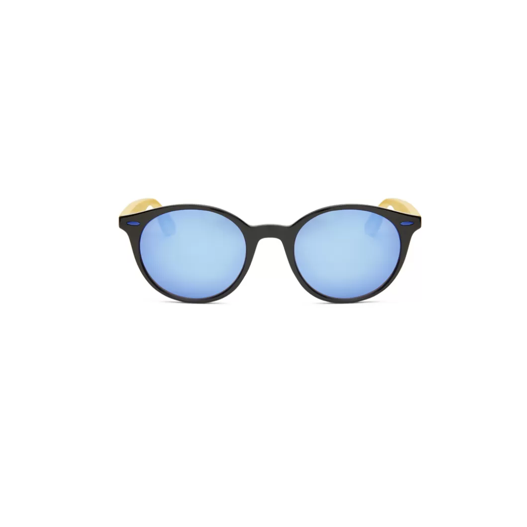 Hydroponic Gafas De Sol>Gafas De Sol EW CANYON Black + Blue Mirror