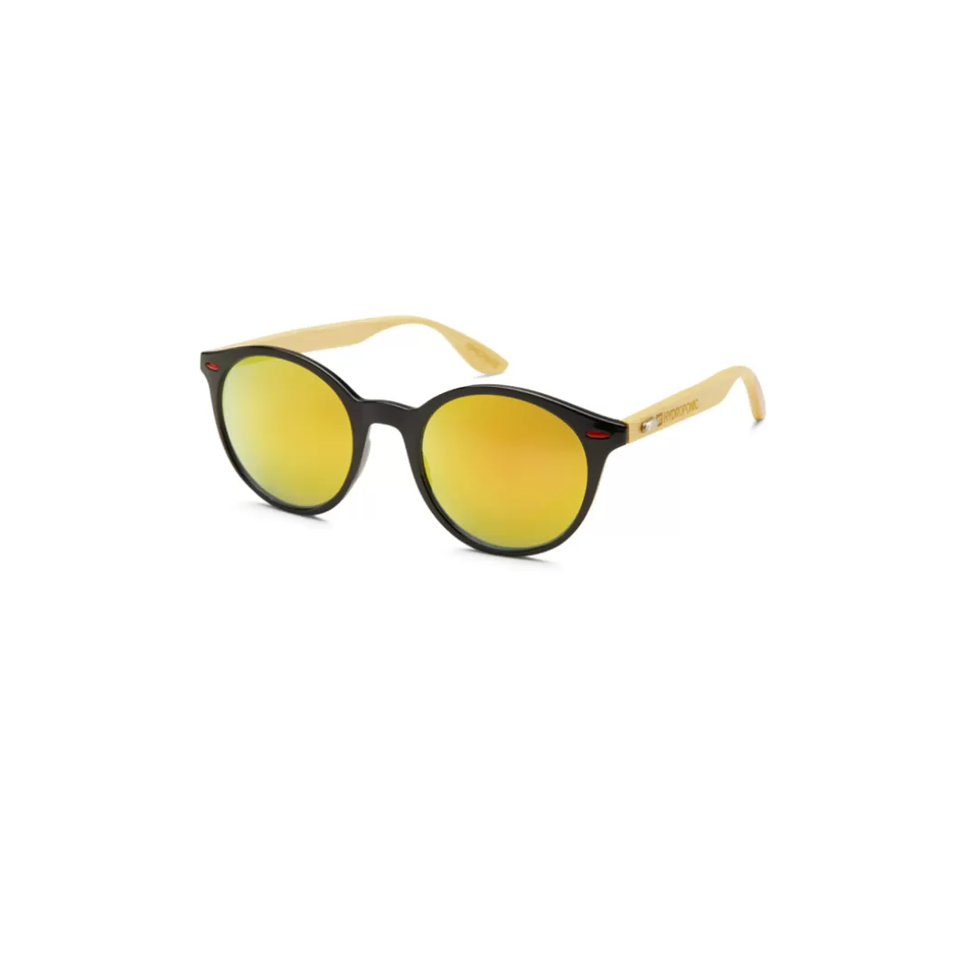Hydroponic Gafas De Sol>Gafas De Sol EW CANYON Black + Orange Mirror