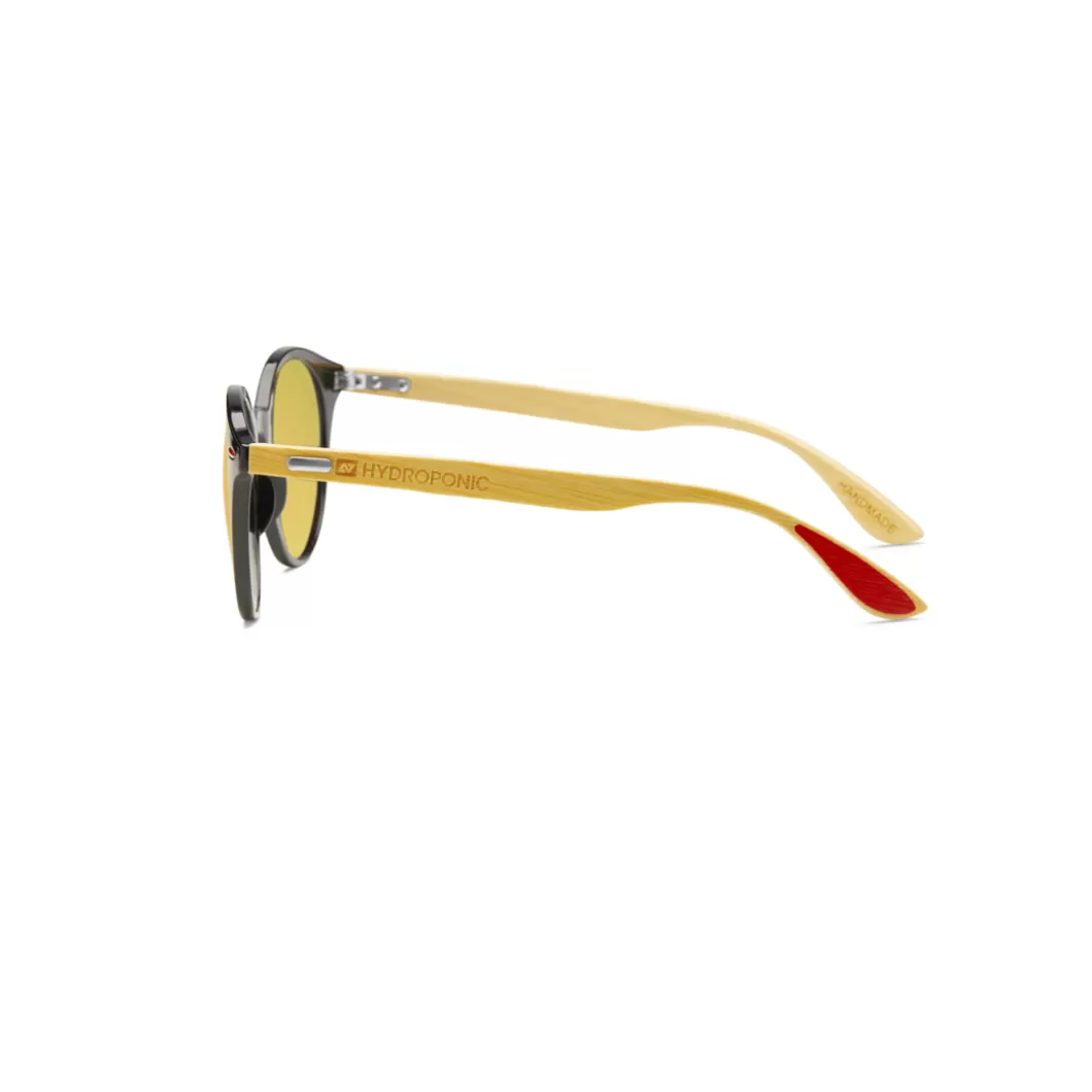 Hydroponic Gafas De Sol>Gafas De Sol EW CANYON Black + Orange Mirror