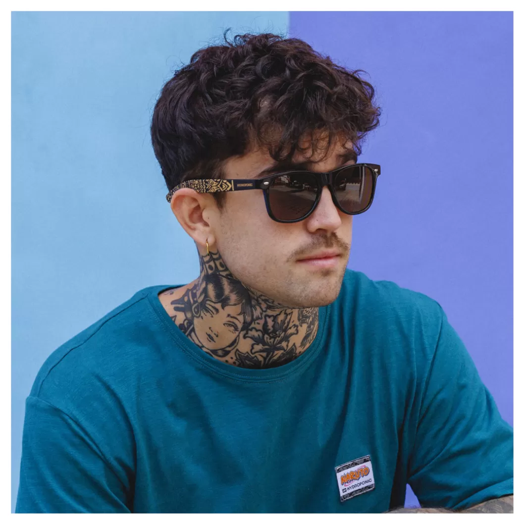 Hydroponic Gafas De Sol>Gafas De Sol EW COOPER Black + Brown