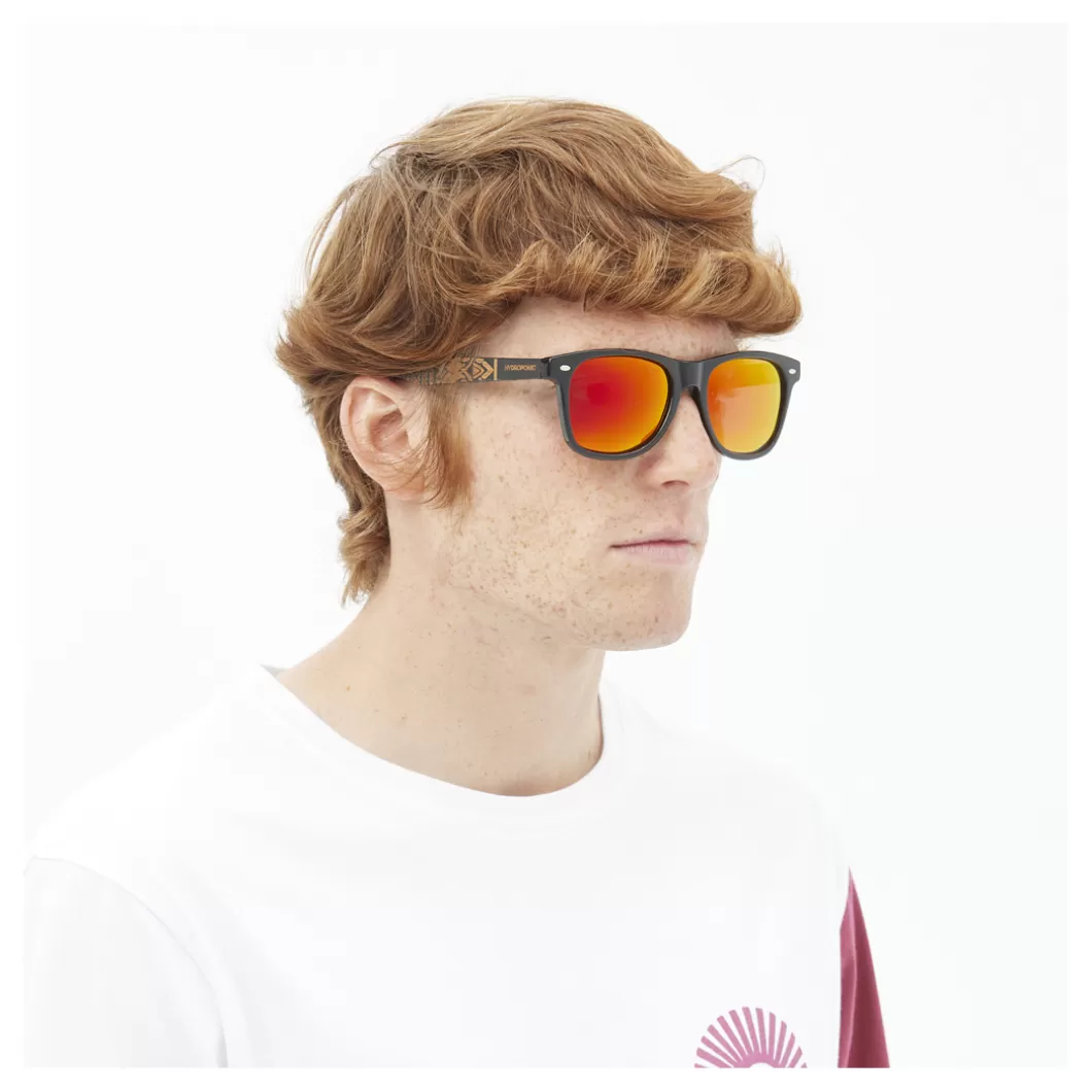 Hydroponic Gafas De Sol>Gafas De Sol EW COOPER Black + Orange Mirror