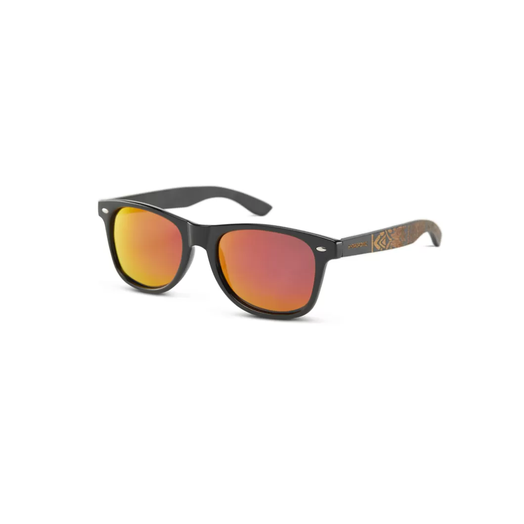 Hydroponic Gafas De Sol>Gafas De Sol EW COOPER Black + Orange Mirror