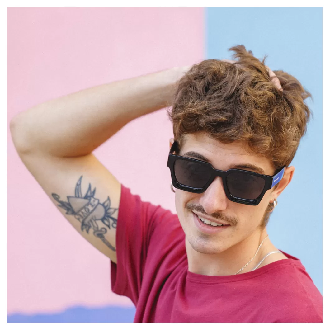 Hydroponic Gafas De Sol>Gafas De Sol EW MAPLE Black + Black