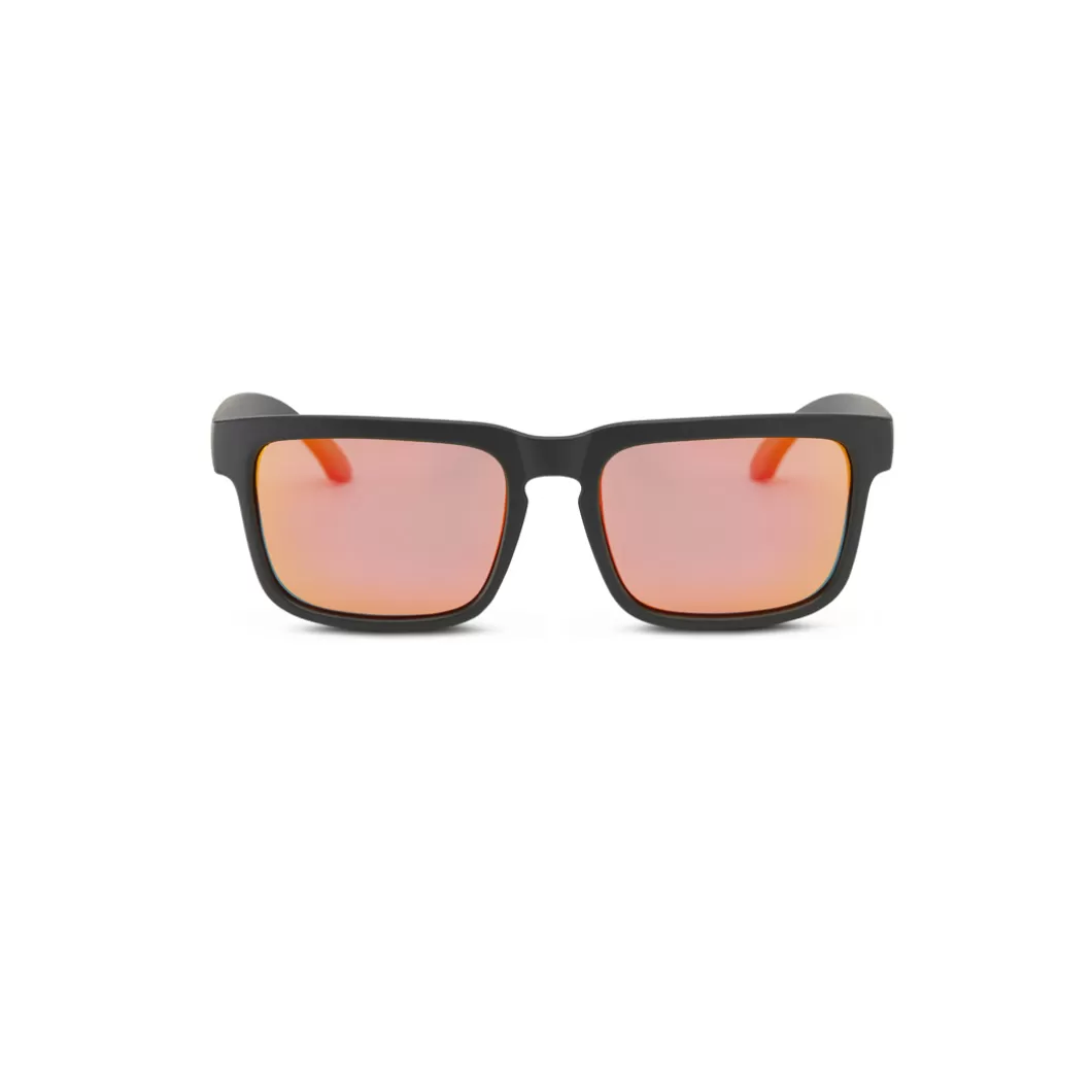 Hydroponic Gafas De Sol>Gafas De Sol EW MERSEY Black / Flower + Orange Mirror