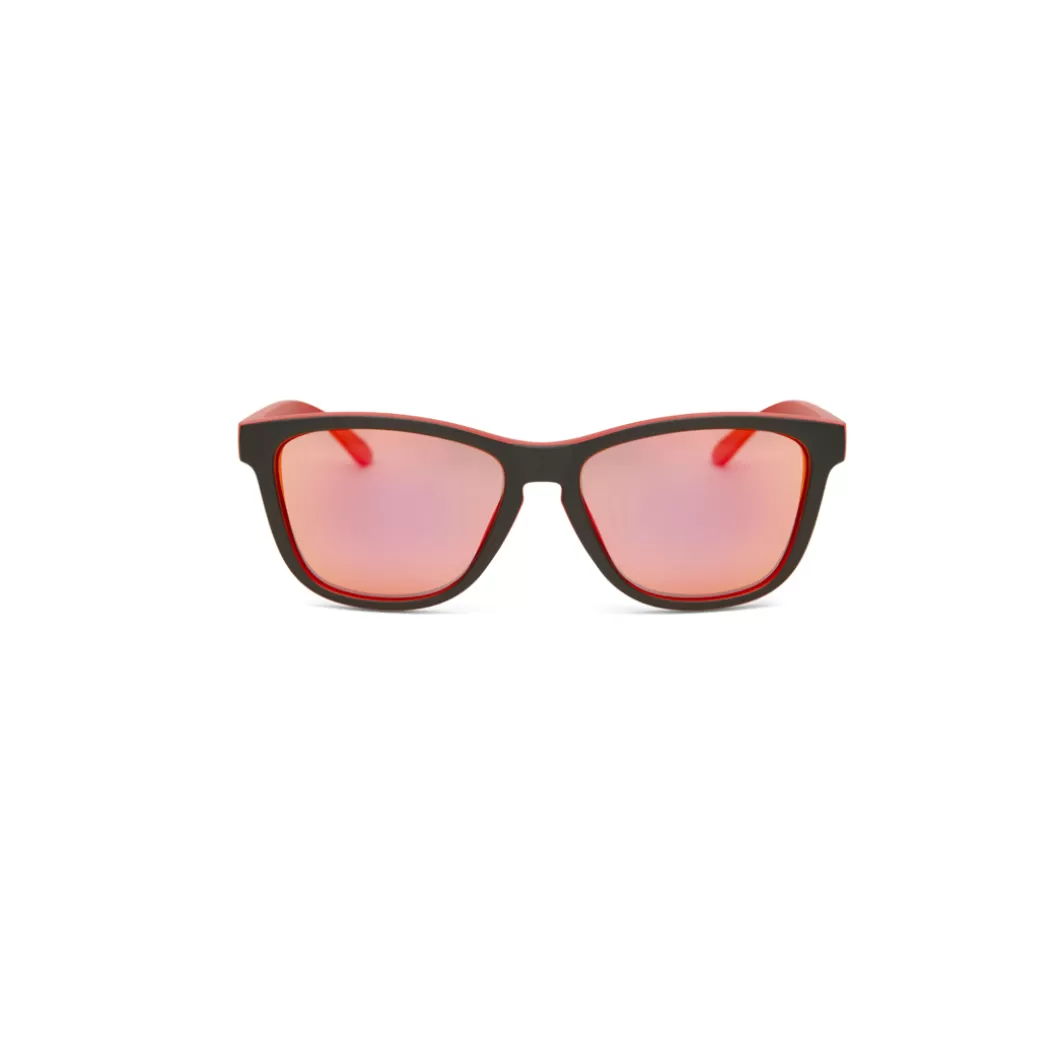 Hydroponic Gafas De Sol>Gafas De Sol EW STONER Black / Red + Orange Mirror