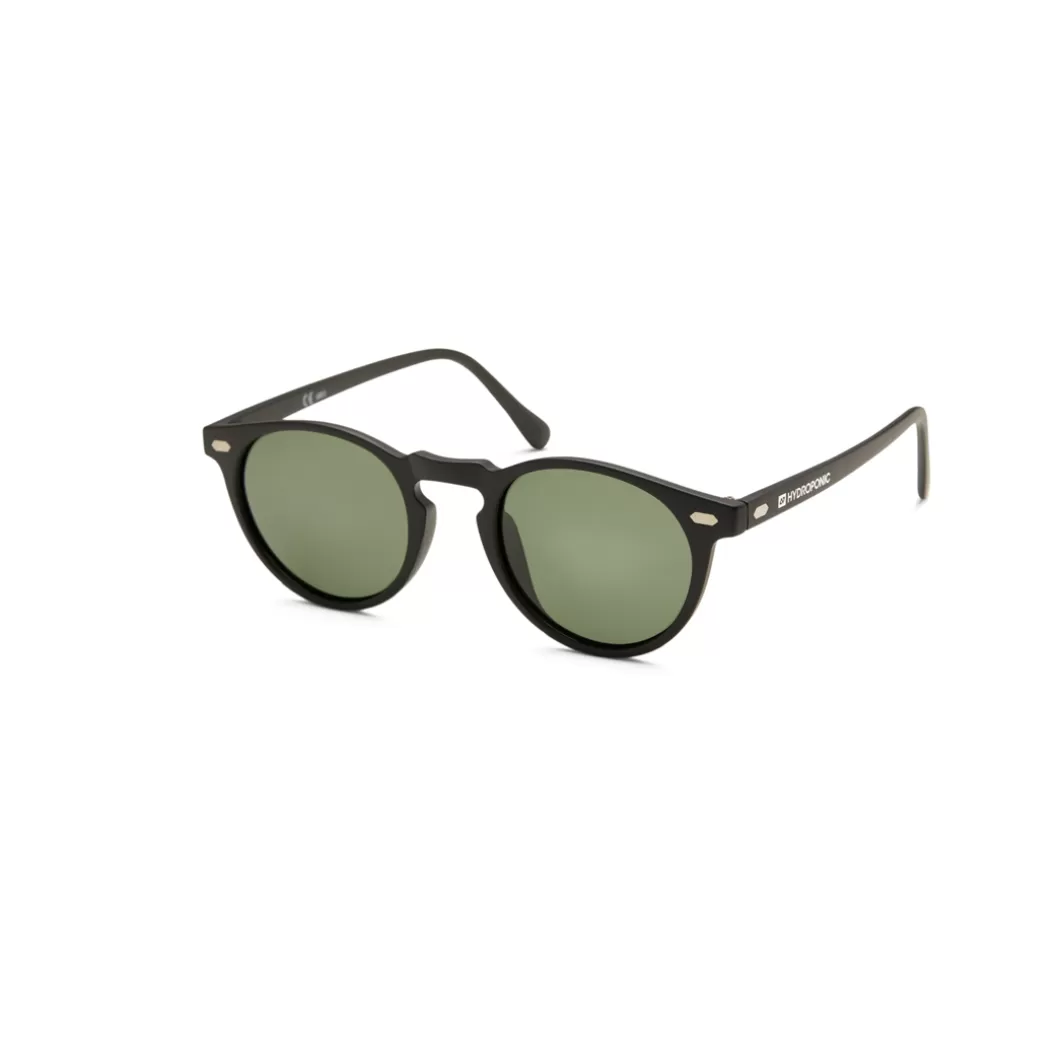 Hydroponic Gafas De Sol>Gafas De Sol EW WOLF Black Matte + Green