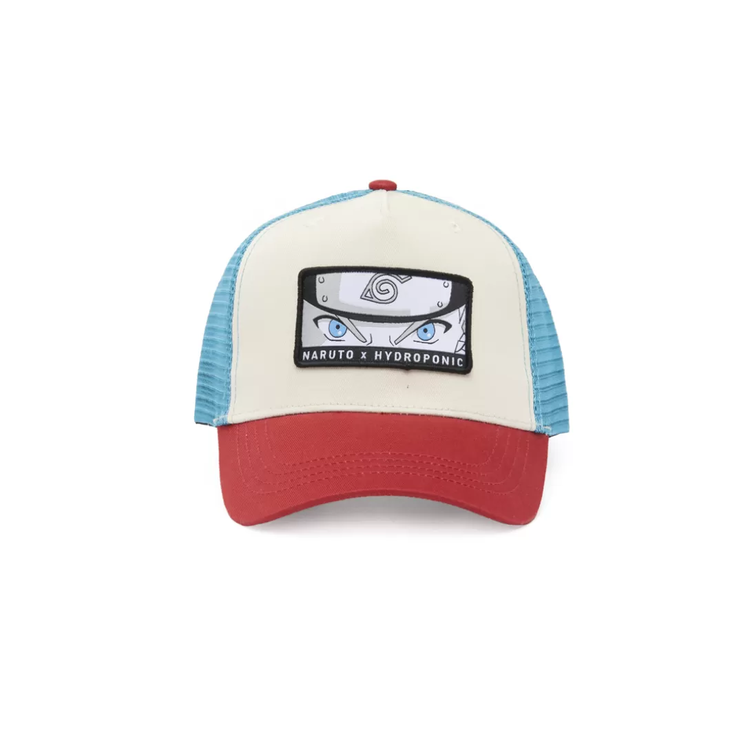 Hydroponic Gorras Y Sombreros | Naruto Colabo>Gorra NARUTO EYES Natural / Terracota / Blue