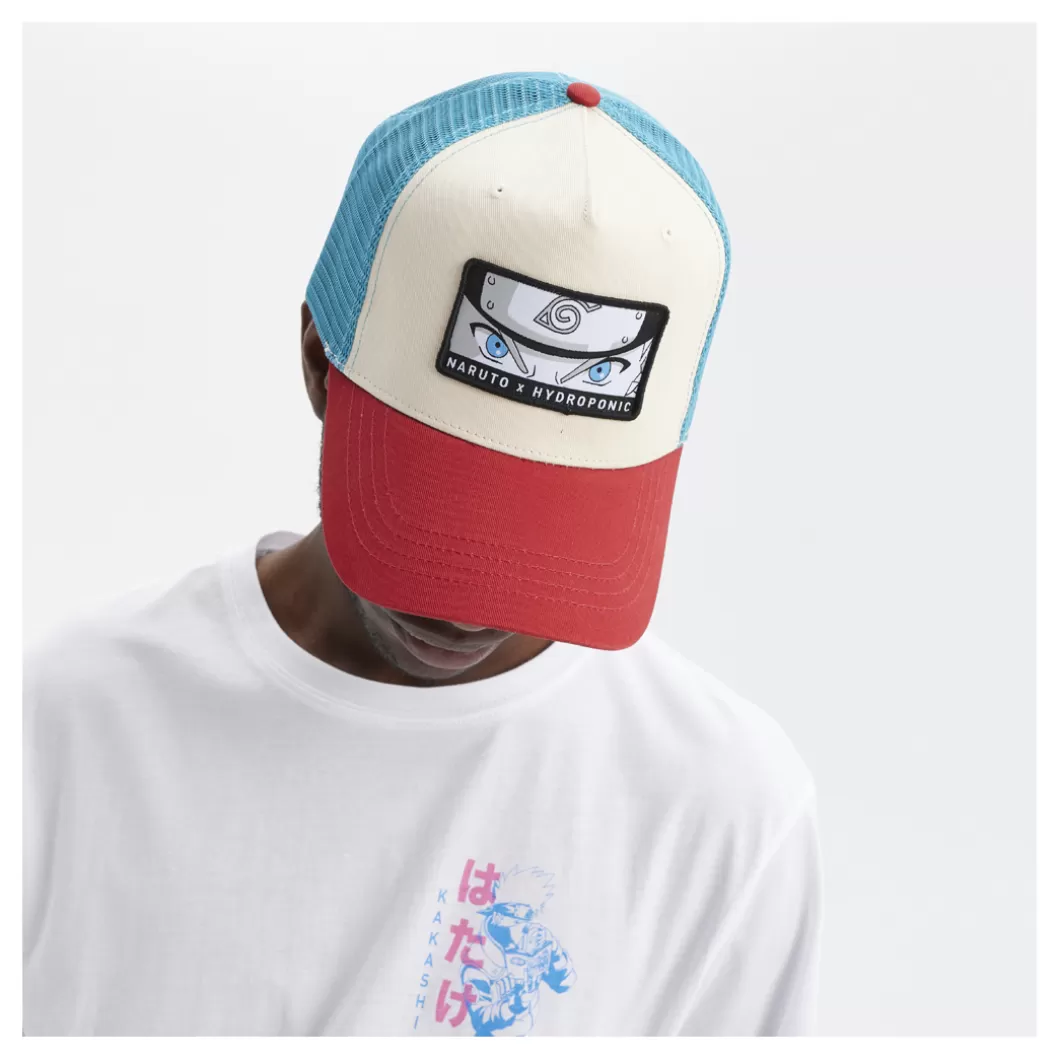 Hydroponic Gorras Y Sombreros | Naruto Colabo>Gorra NARUTO EYES Natural / Terracota / Blue