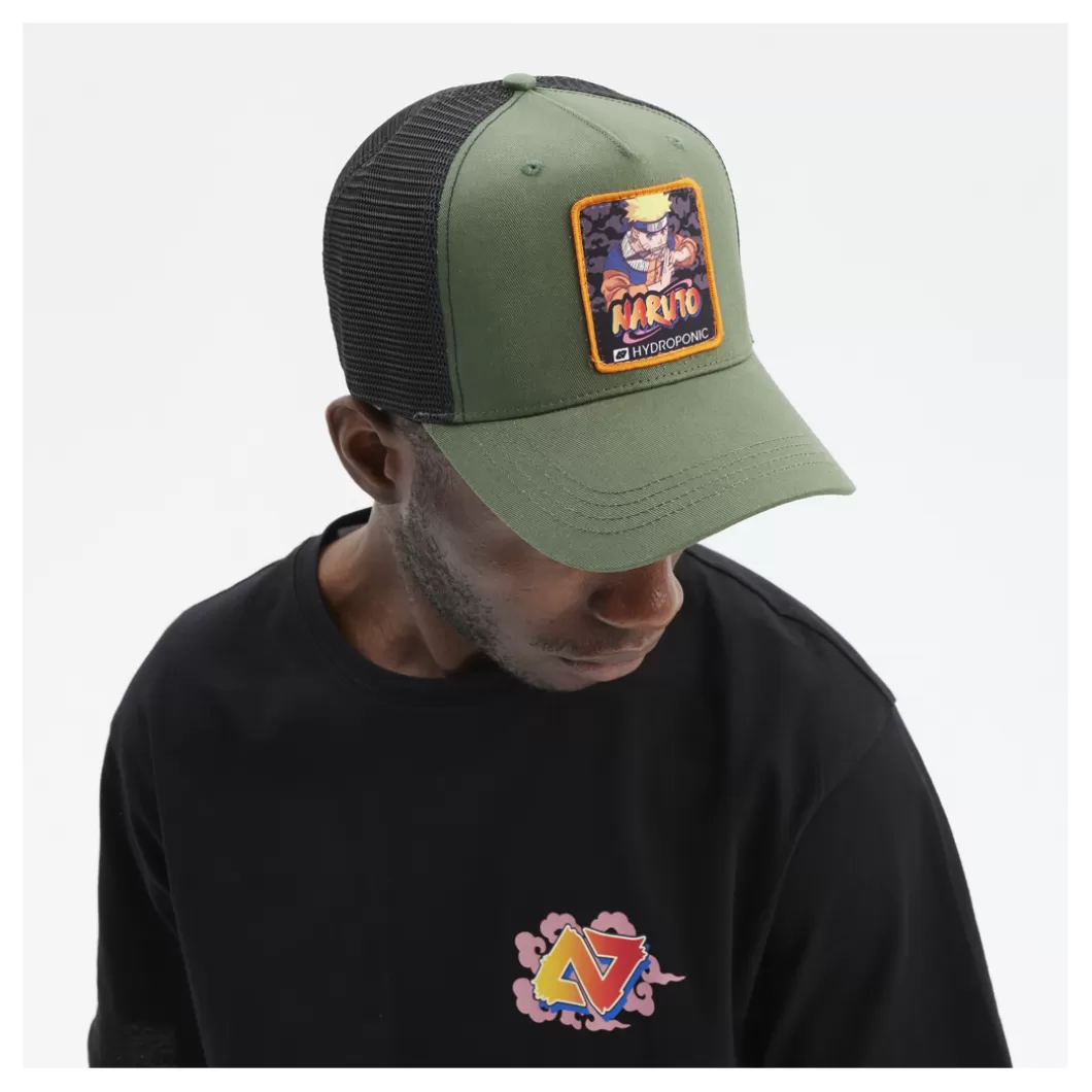 Hydroponic Gorras Y Sombreros | Naruto Colabo>Gorra NARUTO Green / Black