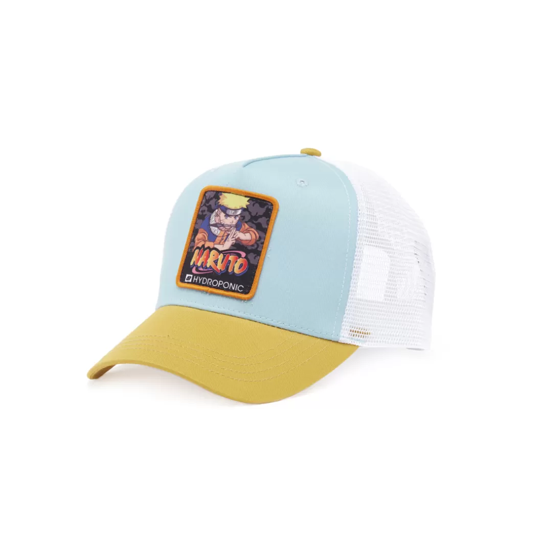Hydroponic Gorras Y Sombreros | Naruto Colabo>Gorra NARUTO Light Blue / Yellow / White