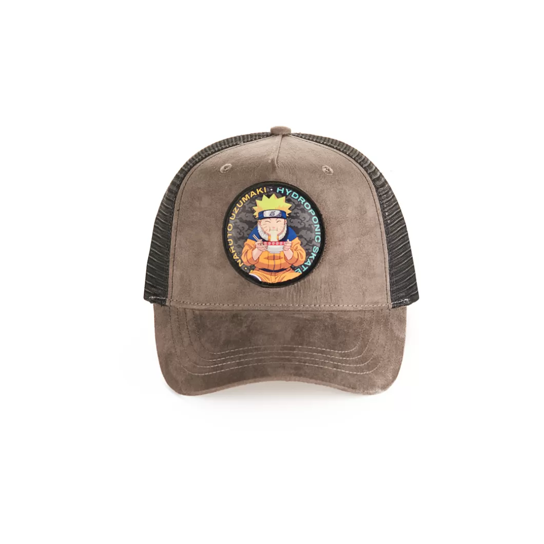 Hydroponic Gorras Y Sombreros | Naruto Colabo>Gorra NARUTO RAMEN Mink Suede / Black