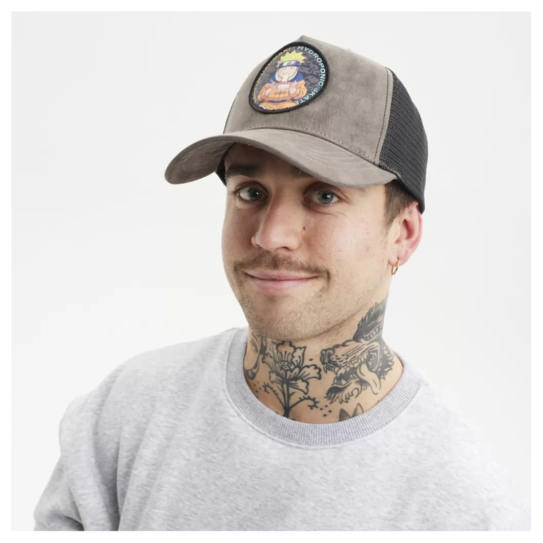Hydroponic Gorras Y Sombreros | Naruto Colabo>Gorra NARUTO RAMEN Mink Suede / Black