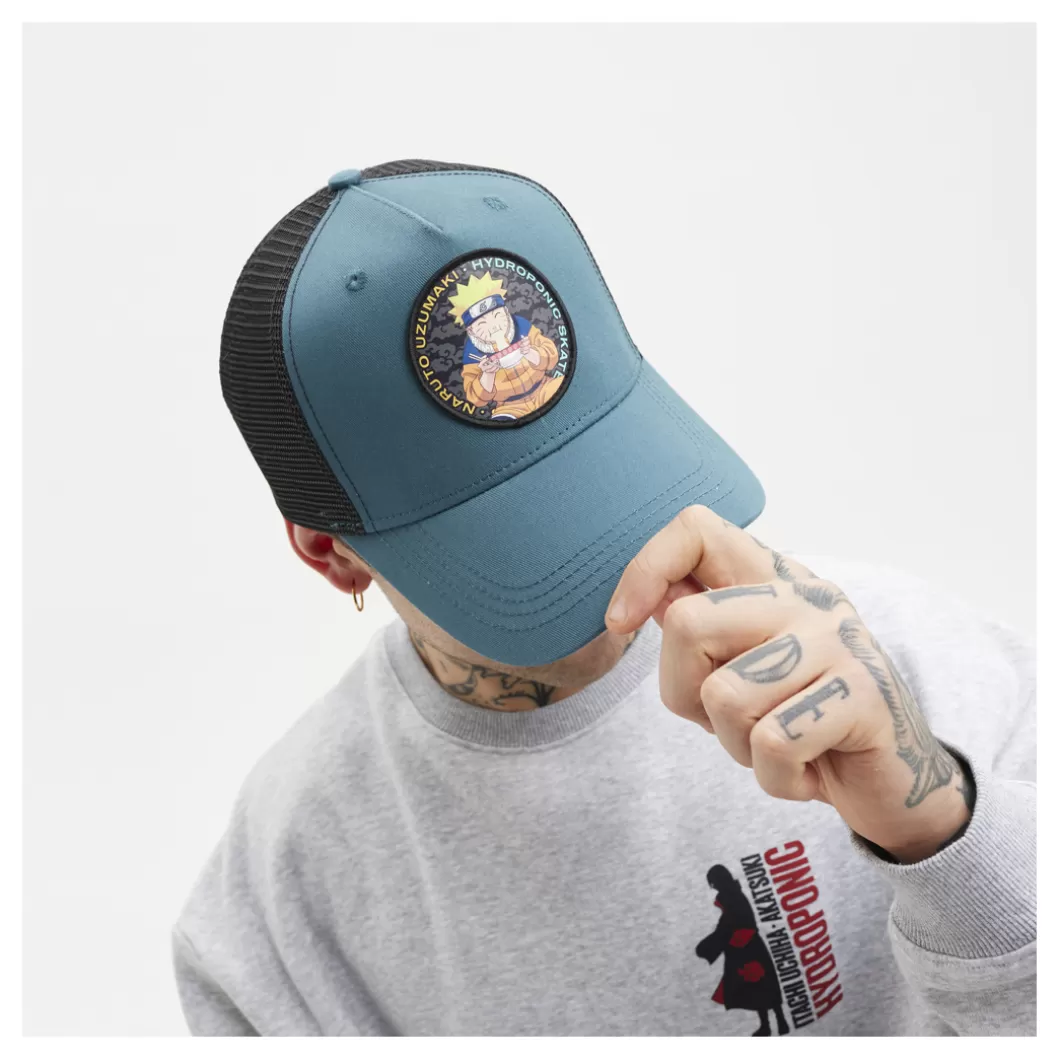 Hydroponic Naruto Colabo | Gorras Y Sombreros>Gorra NARUTO RAMEN Teal Green / Black