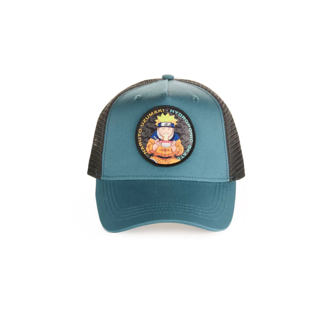 Hydroponic Naruto Colabo | Gorras Y Sombreros>Gorra NARUTO RAMEN Teal Green / Black