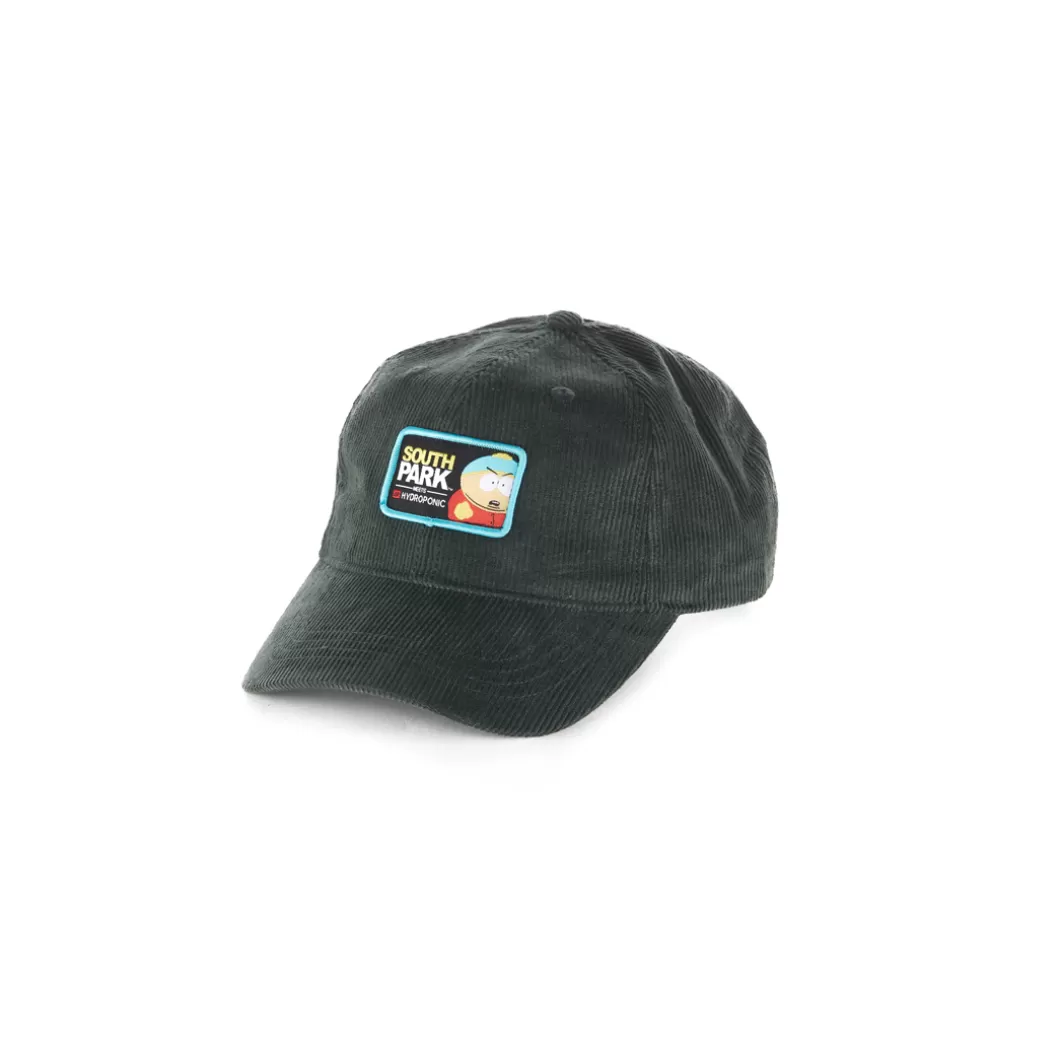Hydroponic South Park Colabo | Outlet Ropa>Gorra SOUTH PARK CARTMAN Green Grey Corduroy