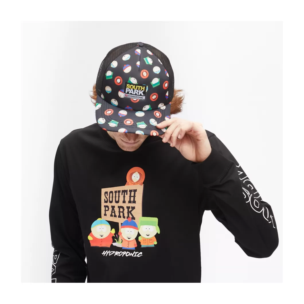 Hydroponic Gorras Y Sombreros | South Park Colabo>Gorra SOUTH PARK HEADS Black