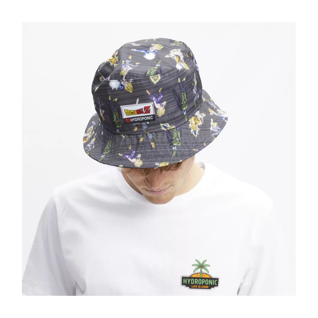 Hydroponic Gorras Y Sombreros | Dragon Ball Z Colabo>Gorro Bucket DRAGON BALL Z CELL Dark Grey