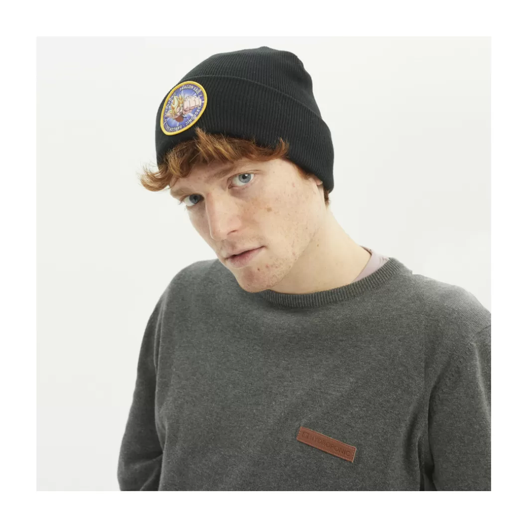 Hydroponic Gorros De Invierno | Dragon Ball Z Colabo>Gorro De Invierno BDZ GOKU Black