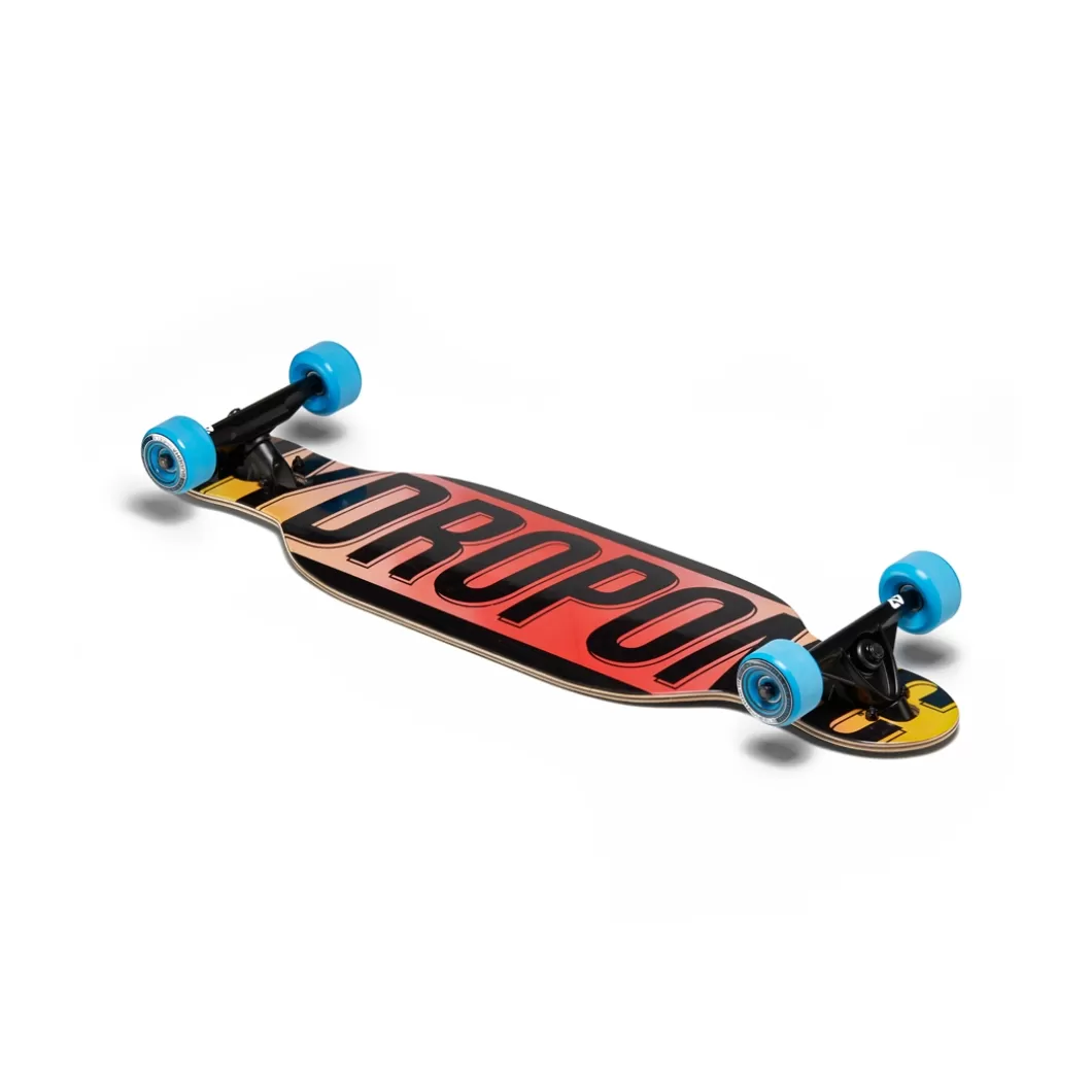 Hydroponic Kids | Drop-Through>Kids Longboard DT KIDS DEGRADED Orange / Yellow